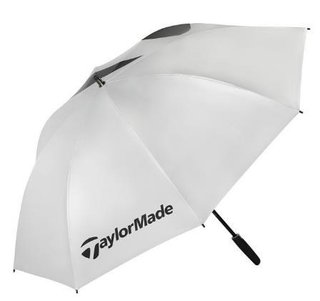TaylorMade 60" Sunbrella ombrello, argento