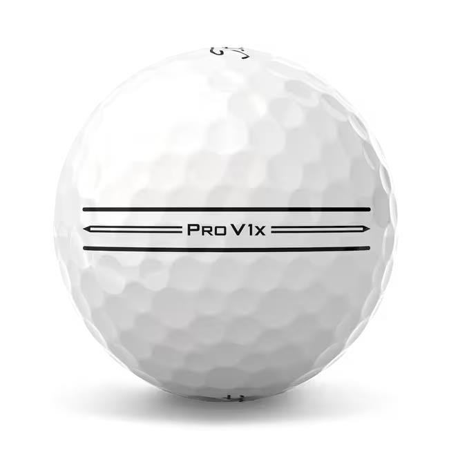 Titleist Pro V1x Enhanced Alignment palline da golf 2024