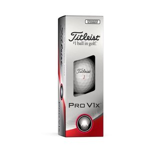 Titleist Pro V1x Enhanced Alignment palline da golf 2024