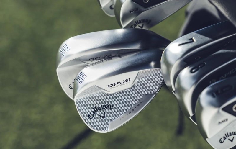 Callaway Opus Platinum Chrome wedge, acciaio