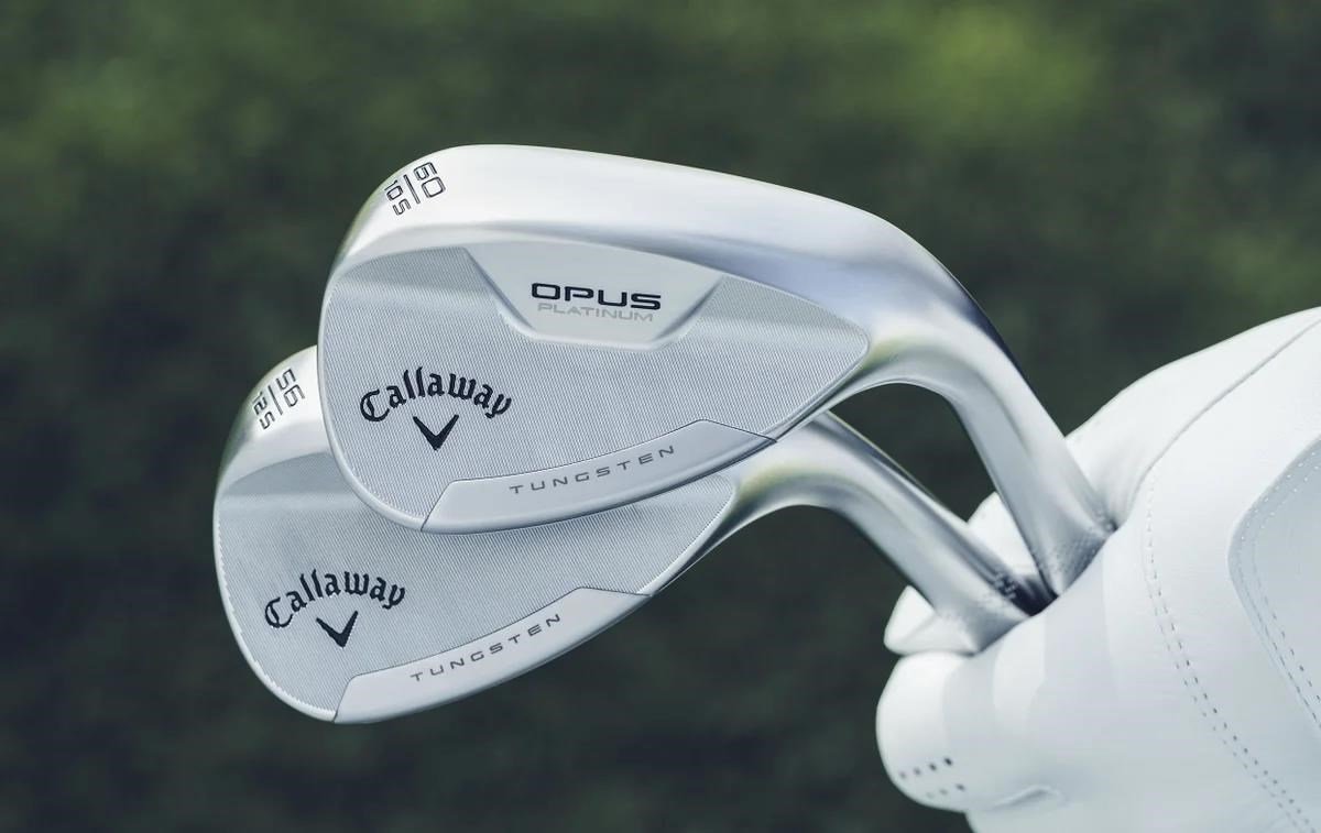 Callaway Opus Platinum Chrome wedge, acciaio