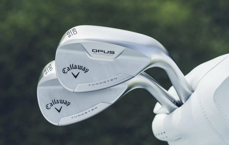 Callaway Opus Platinum Chrome wedge, acciaio