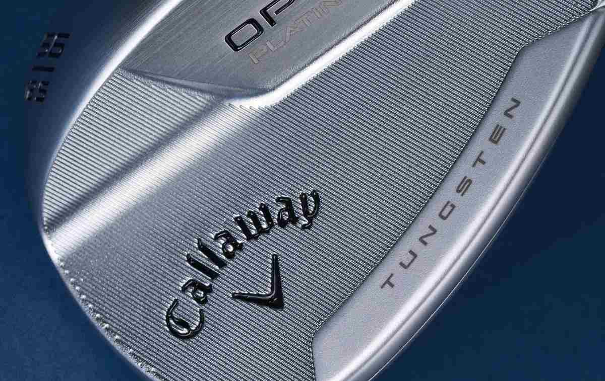 Callaway Opus Platinum Chrome wedge, acciaio