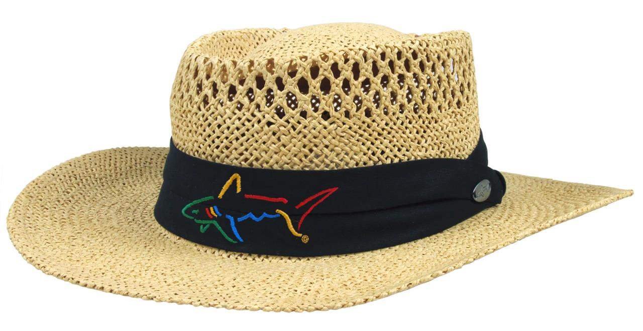Greg Norman Signature cappello di paglia, naturale