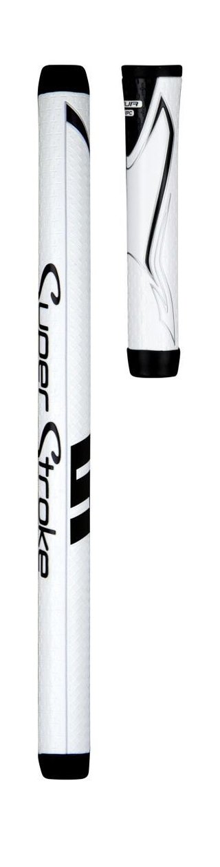 Super Stroke SuperStroke Zenergy Tour 1.0 grip per putter, bianco/nero (2 pz)