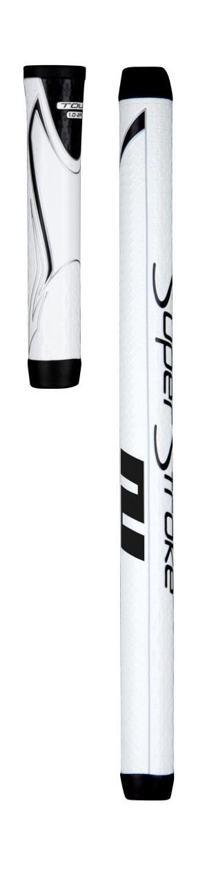 Super Stroke SuperStroke Zenergy Tour 1.0 grip per putter, bianco/nero (2 pz)