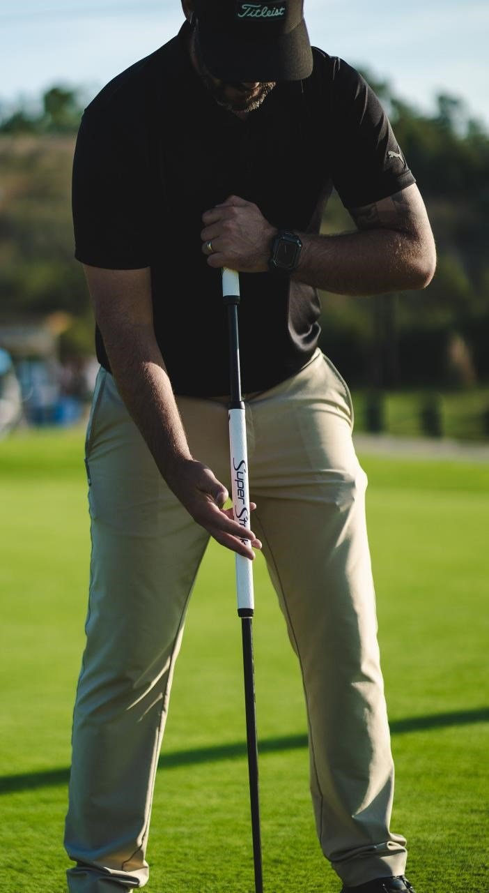 Super Stroke SuperStroke Zenergy Tour 1.0 grip per putter, bianco/nero (2 pz)