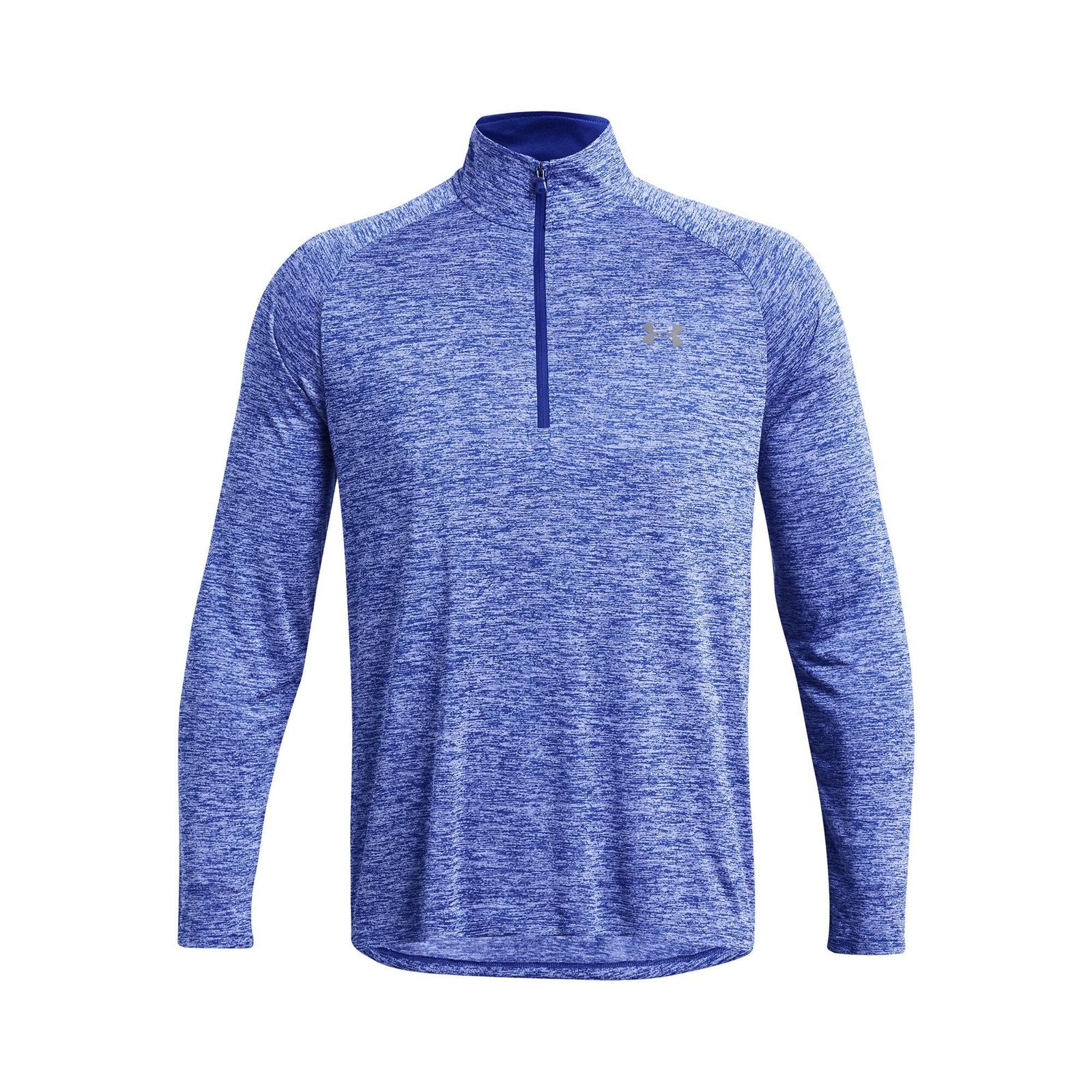 Under Armour Tech 2.0 1/2 Zip maglia a maniche lunghe da uomo, royal white