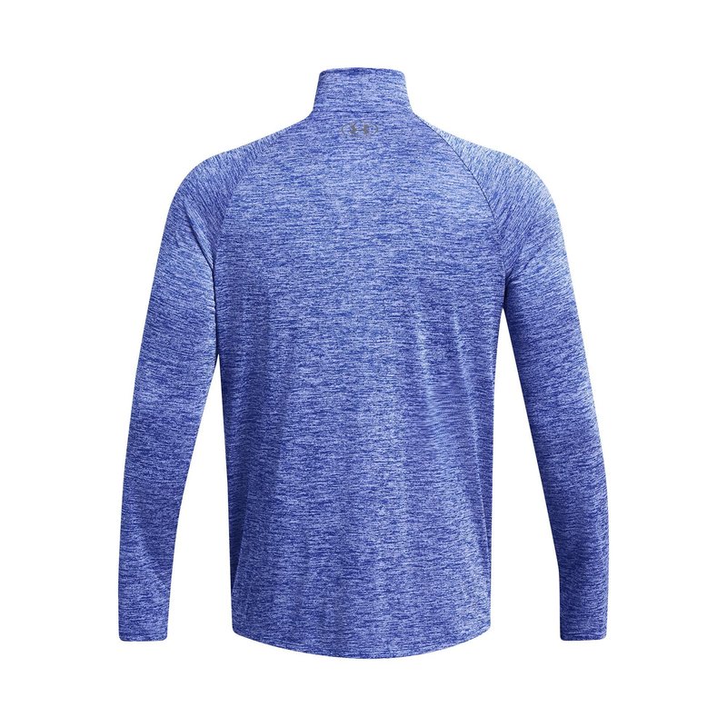 Under Armour Tech 2.0 1/2 Zip maglia a maniche lunghe da uomo, royal white