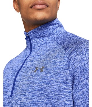 Under Armour Tech 2.0 1/2 Zip maglia a maniche lunghe da uomo, royal white