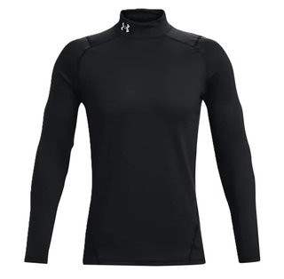 Under Armour CG Armour Fitted Mock da uomo t-shirt, nero