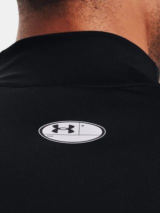 Under Armour CG Armour Fitted Mock da uomo t-shirt, nero