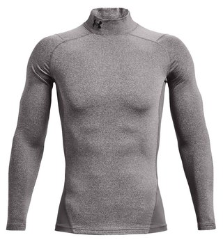 Under Armour CG Armour Fitted Mock da uomo t-shirt, grigia