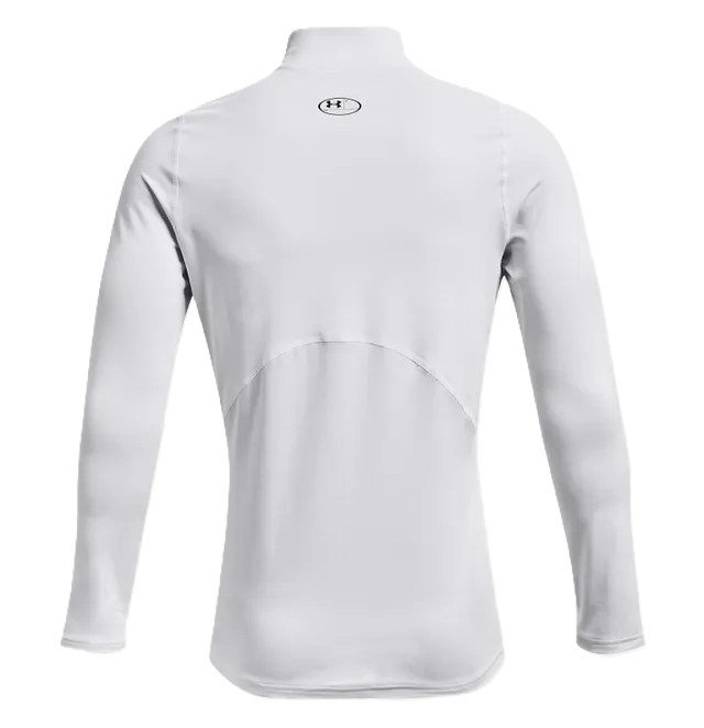 Under Armour CG Armour Fitted Mock da uomo t-shirt, bianca
