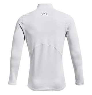 Under Armour CG Armour Fitted Mock da uomo t-shirt, bianca