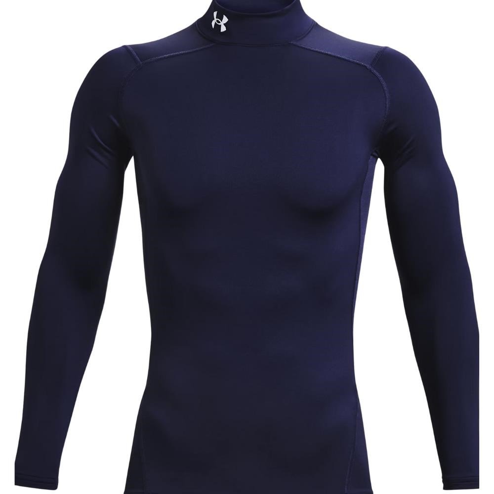 Under Armour ColdGear® Compression Mock top da uomo, blu