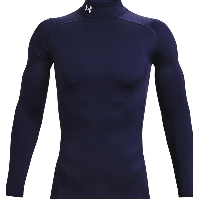 Under Armour ColdGear® Compression Mock top da uomo, blu