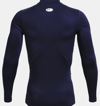Under Armour ColdGear® Compression Mock top da uomo, blu
