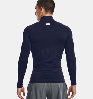 Under Armour ColdGear® Compression Mock top da uomo, blu
