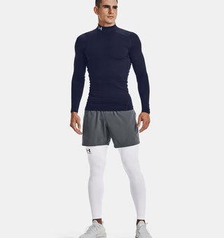 Under Armour ColdGear® Compression Mock top da uomo, blu