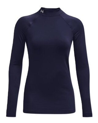 Under Armour Authentics Mockneck maglia termica da donna, blu