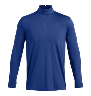 Under Armour Playoff 1/4 Zip felpa da uomo, tech blue/black