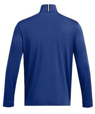 Under Armour Playoff 1/4 Zip felpa da uomo, tech blue/black
