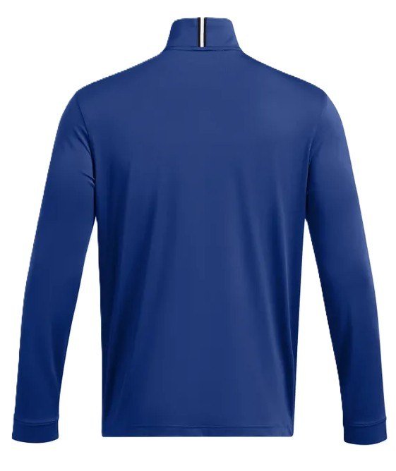 Under Armour Playoff 1/4 Zip felpa da uomo, tech blue/black