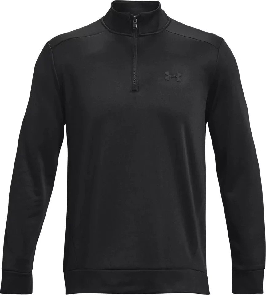 Under Armour Fleece 1/4 Zip felpa uomo, nera