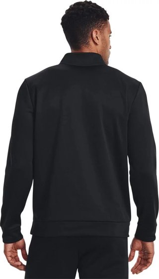 Under Armour Fleece 1/4 Zip felpa uomo, nera