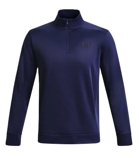 Under Armour Fleece 1/4 Zip felpa da uomo, navy