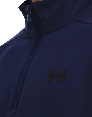 Under Armour Fleece 1/4 Zip felpa da uomo, navy