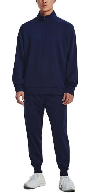 Under Armour Fleece 1/4 Zip felpa da uomo, navy