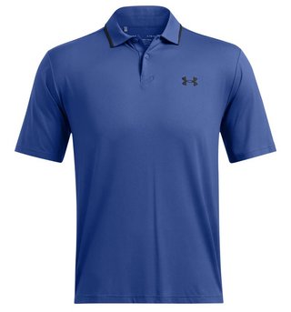 Under Armour Iso-Chill Polo polo da uomo, tech blue/black