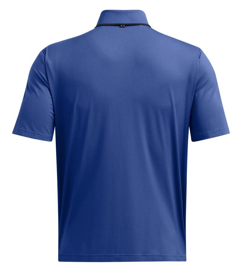 Under Armour Iso-Chill Polo polo da uomo, tech blue/black