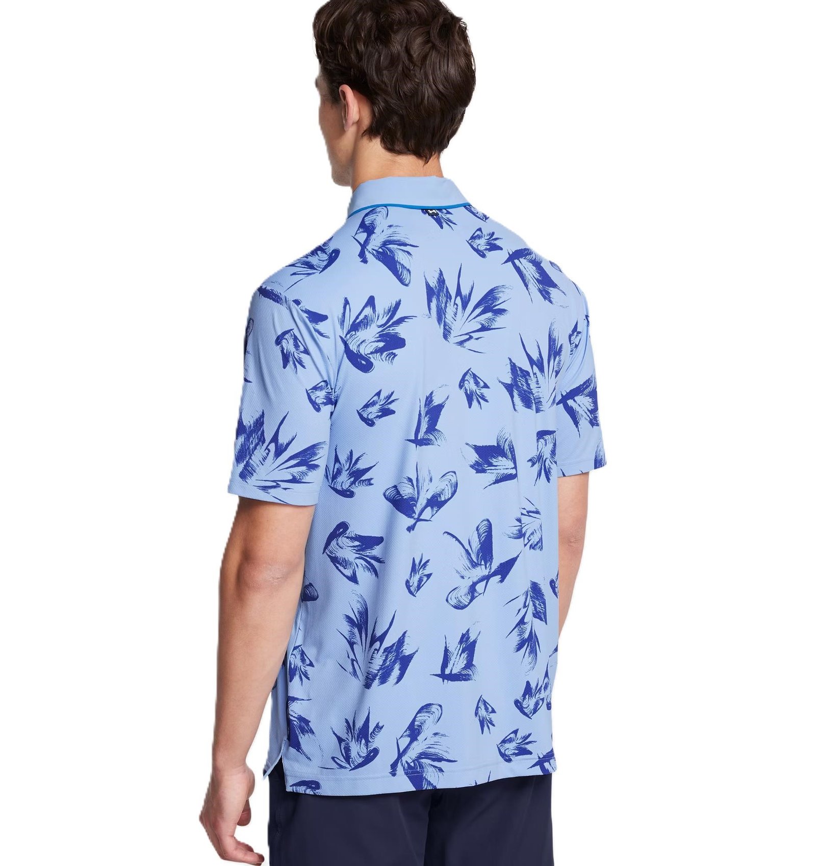 Under Armour Iso-Chill Edge polo da uomo, horizon blue/tech blue