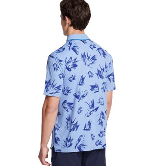 Under Armour Iso-Chill Edge polo da uomo, horizon blue/tech blue