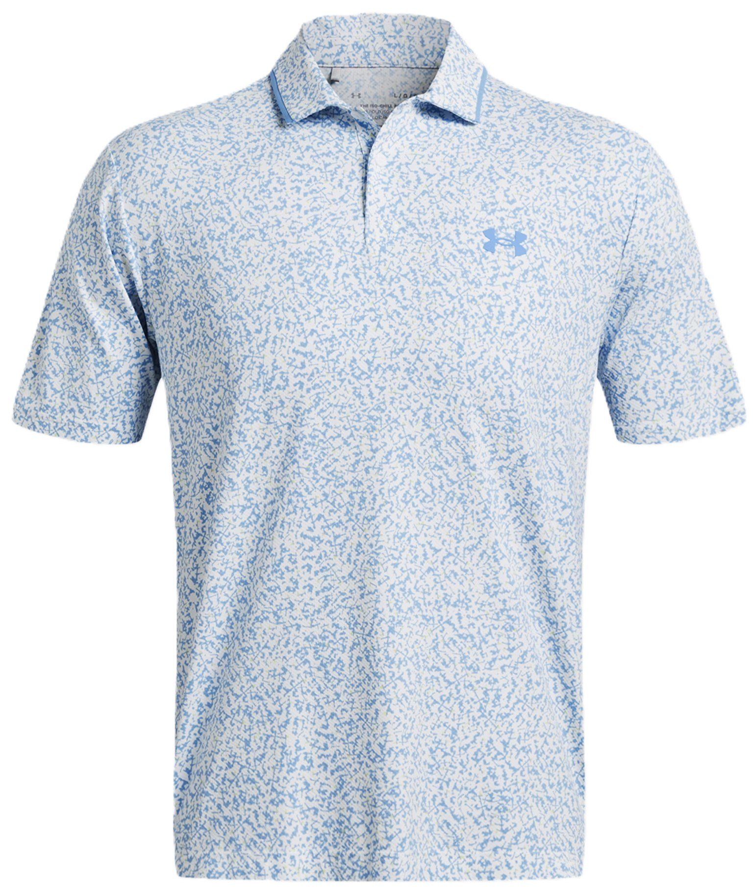 Under Armour Iso-Chill Verge polo uomo, bianco/blu retro