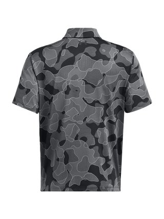 Under Armour Playoff 3.0 Printed polo da uomo, nero