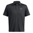 Under Armour Playoff 3.0 Printed polo uomo, antracite/nero/castlerock