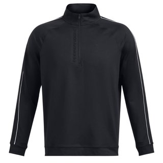 Under Armour Storm Midlayer 1/2 Zip felpa da uomo, nero/bianco