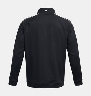 Under Armour Storm Midlayer 1/2 Zip felpa da uomo, nero/bianco