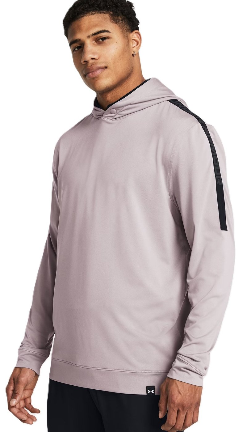 Under Armour Playoff felpa con cappuccio da uomo, tetra grey