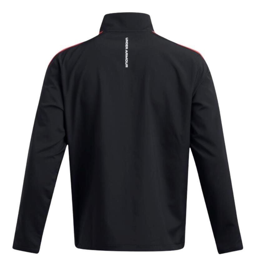 Under Armour Storm Windstrike 1/2-Zip giacca da uomo, nero/rosso