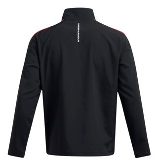 Under Armour Storm Windstrike 1/2-Zip giacca da uomo, nero/rosso