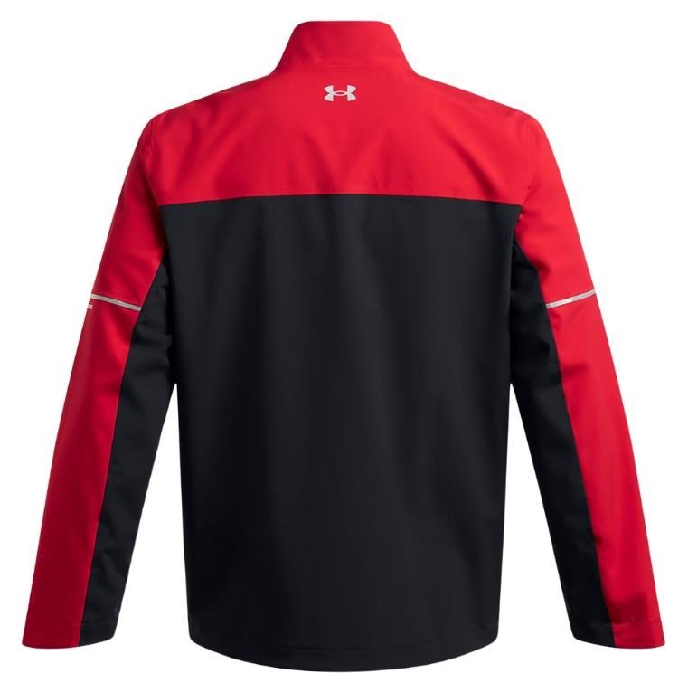Under Armour Drive Rain giacca uomo, rosso/nero