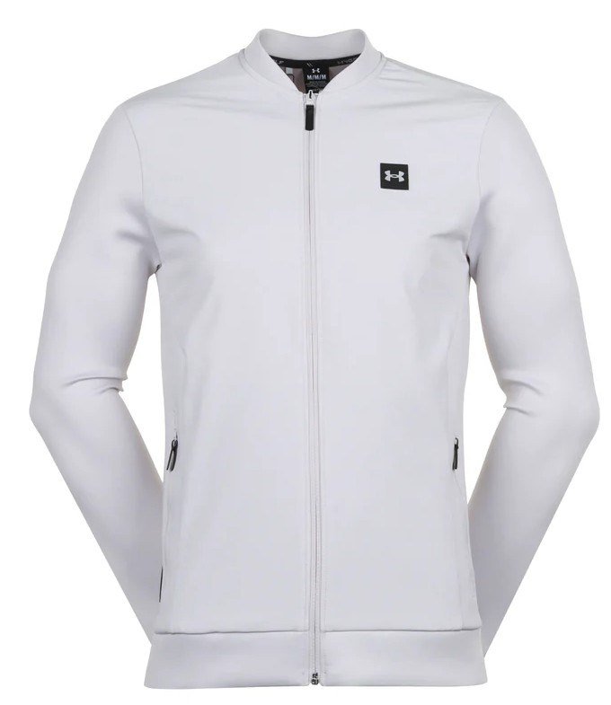 Under Armour Drive Pro Storm giacca ibrida impermeabile da uomo, gray matter/metallic silver