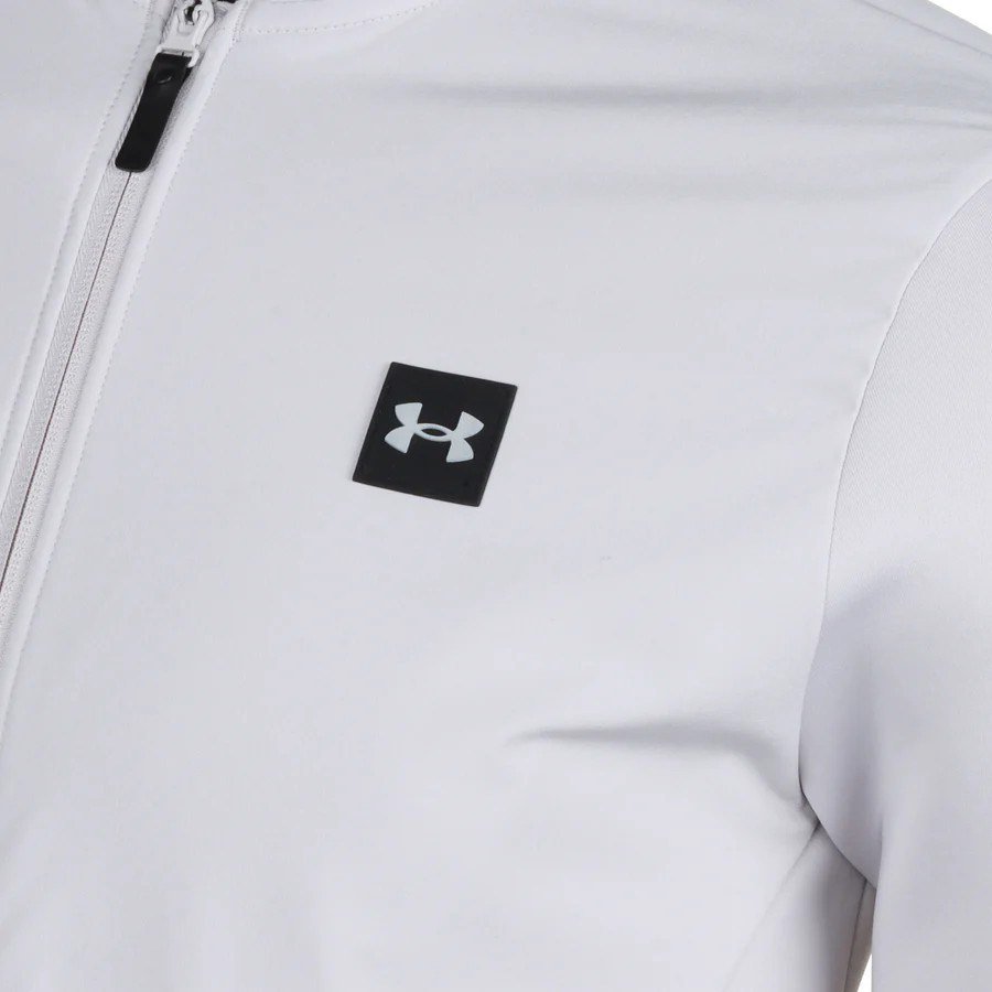 Under Armour Drive Pro Storm giacca ibrida impermeabile da uomo, gray matter/metallic silver