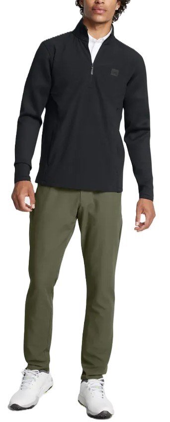 Under Armour Drive Pro Storm Hybrid 1/2-Zip felpa uomo, nera