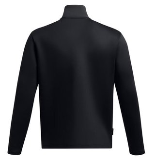 Under Armour Drive Pro Storm Hybrid 1/2-Zip felpa da uomo, antracite/nero/argento metallizzato